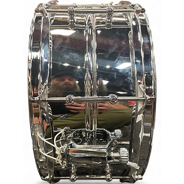 Used Ludwig 14X6.5 Supralite Snare Chrome Drum