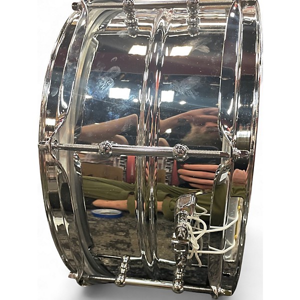 Used Ludwig 14X6.5 Supralite Snare Chrome Drum