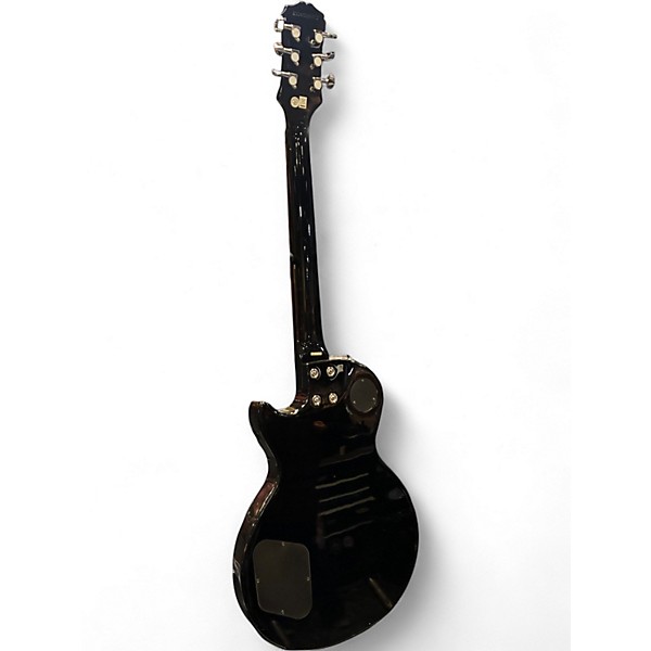 Used 2023 Epiphone Les Paul Classic Black Solid Body Electric Guitar
