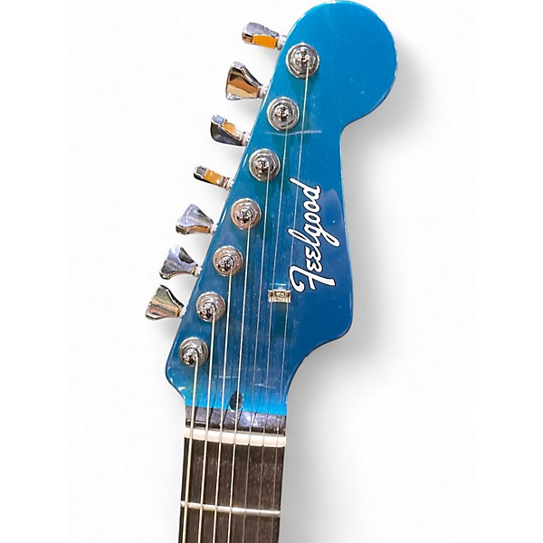 Used Feelgood CUSTOM 7 STRING JAZZMASTER Blue Solid Body Electric Guitar
