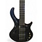 Used Warrior DM Custom Black Electric Bass Guitar