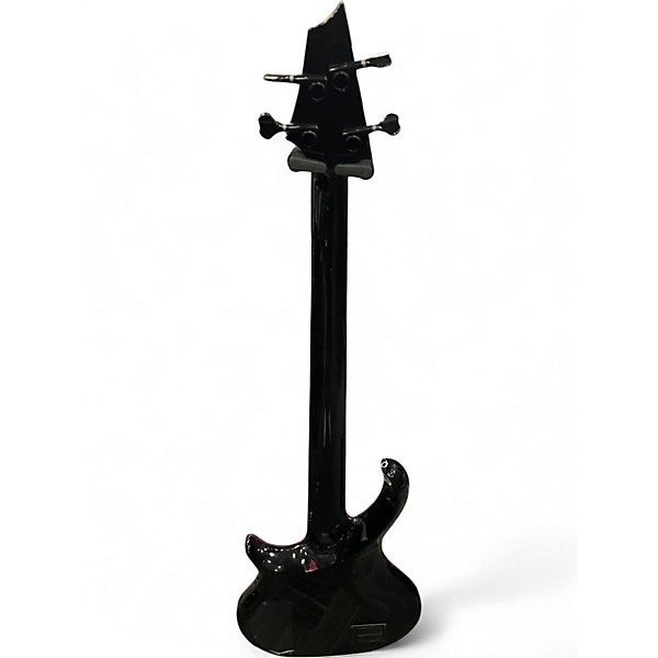 Used Warrior DM Custom Black Electric Bass Guitar