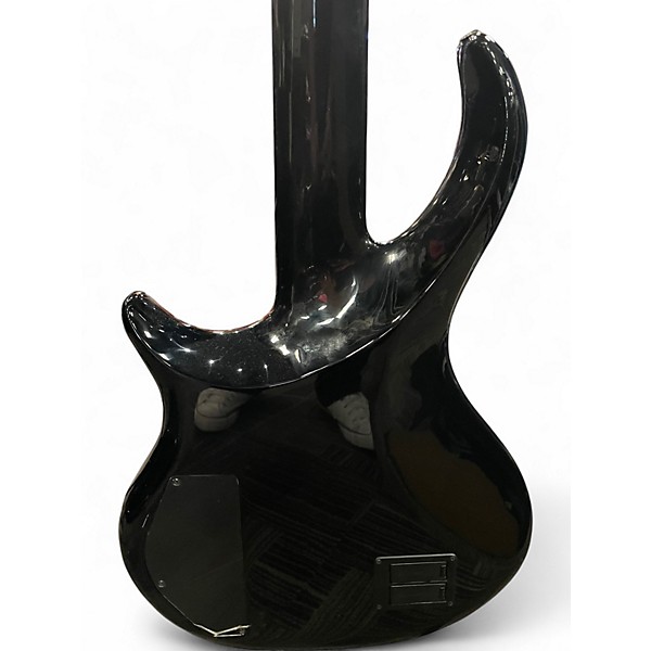 Used Warrior DM Custom Black Electric Bass Guitar