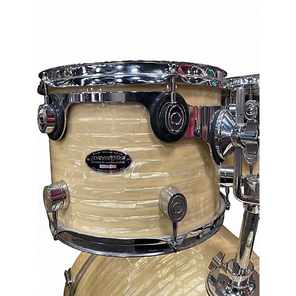 Used PDP by DW 5 Piece CX Maple  White Onyx Drum Kit