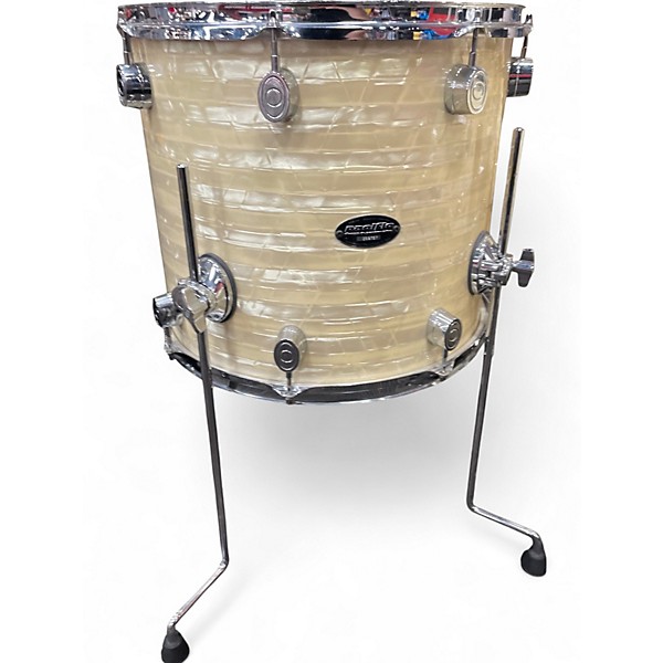 Used PDP by DW 5 Piece CX Maple  White Onyx Drum Kit