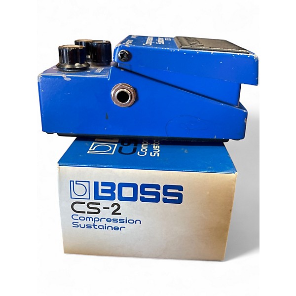 Used BOSS CS2 Compressor Sustainer Effect Pedal