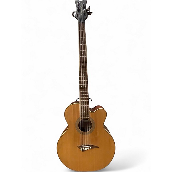 Used Dean PLAYEABC5 Natural Acoustic Bass Guitar