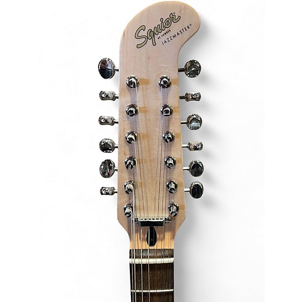 Used Squier PARANORMAL JAZZMASTER XII Lake Placid Blue Solid Body Electric Guitar