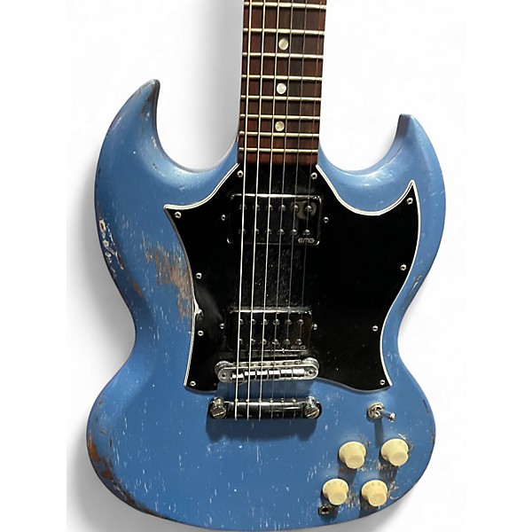 Used Gibson SG PATINA BLUE Solid Body Electric Guitar