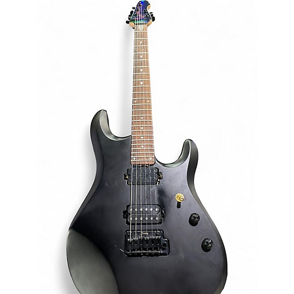 Used Sterling by Music Man JP60  Black Solid Body Electric Guitar