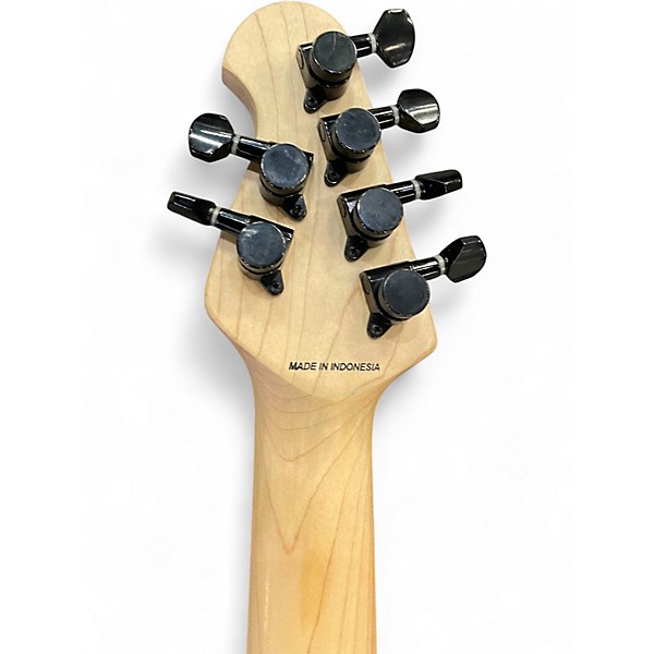 Used Sterling by Music Man JP60  Black Solid Body Electric Guitar