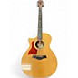 Used Taylor 314CE Left Handed Natural Acoustic Electric Guitar thumbnail