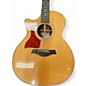 Used Taylor 314CE Left Handed Natural Acoustic Electric Guitar