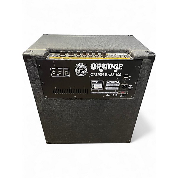 Used Orange Amplifiers CR100BXT Crush 100W 1x15 Bass Combo Amp