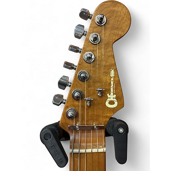 Used Charvel DK24 BLACK Solid Body Electric Guitar