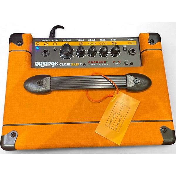 Used Orange Amplifiers Crush Bass 25 Bass Combo Amp