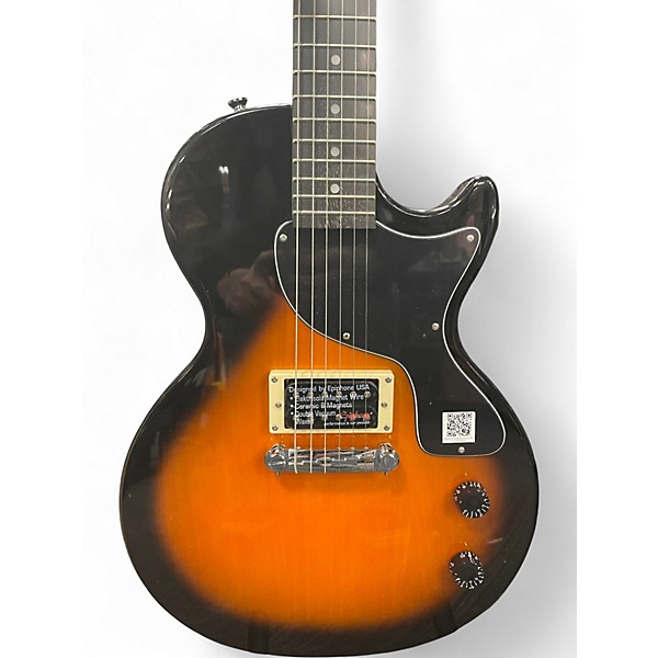 Used Epiphone Les Paul Junior Vintage Sunburst Solid Body Electric Guitar