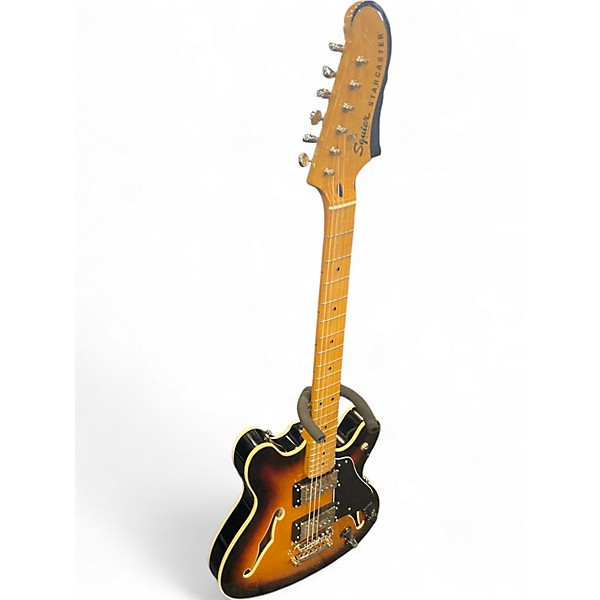 Used Squier Classic Vibe Starcaster 2 Color Sunburst Hollow Body Electric Guitar