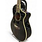 Used Breedlove Stage Concert Black Magic Acoustic Electric Guitar