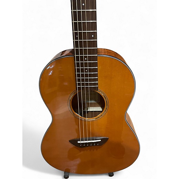 Used Yamaha CSFTA Vintage Natural Acoustic Electric Guitar