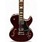 Used Dean Colt Flame Wine Red Hollow Body Electric Guitar