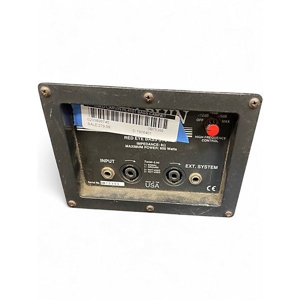 Used Carvin rl410t Bass Cabinet