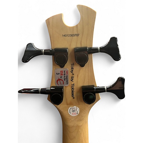 Used Tobias Toby Standard IV Burgundy Electric Bass Guitar