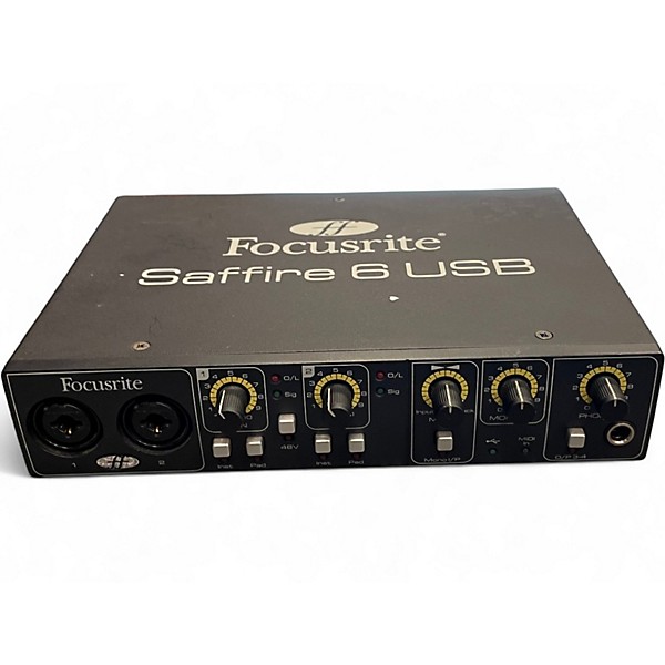 Used Focusrite Saffire 6 USB Audio Interface
