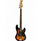 Used Squier Precision Bass 2 Tone Sunburst Electric Bass Guitar thumbnail