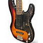Used Squier Precision Bass 2 Tone Sunburst Electric Bass Guitar