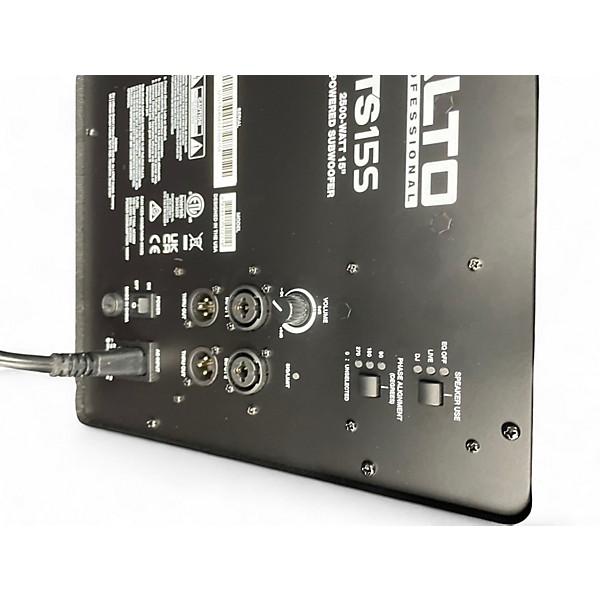 Used Alto Ts15s Powered Subwoofer