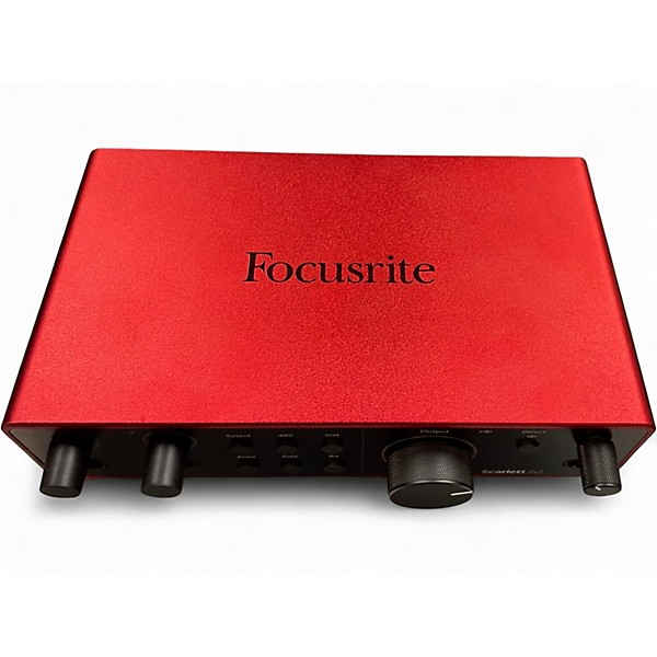 Used Focusrite Scarlett 2i2 Gen 4 Audio Interface