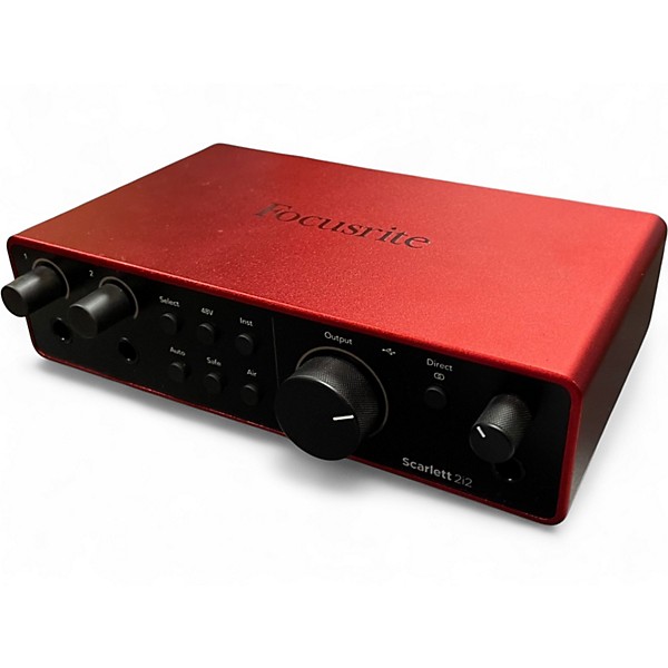 Used Focusrite Scarlett 2i2 Gen 4 Audio Interface