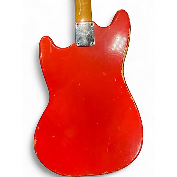 Vintage 1968 Fender Bronco Dakota Red Solid Body Electric Guitar