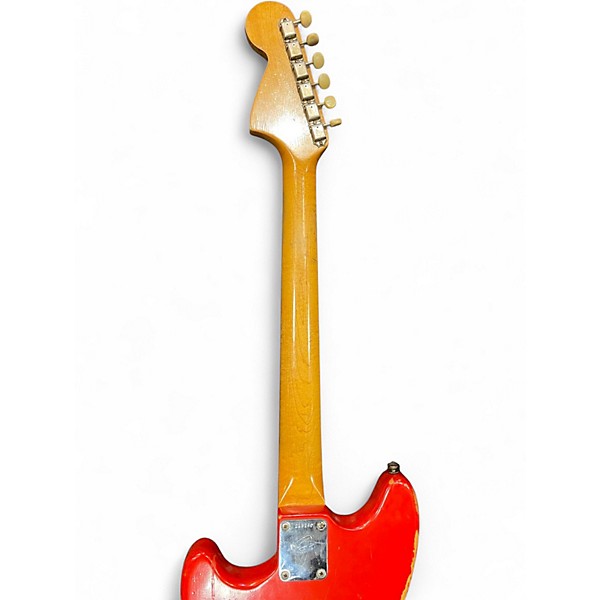 Vintage 1968 Fender Bronco Dakota Red Solid Body Electric Guitar
