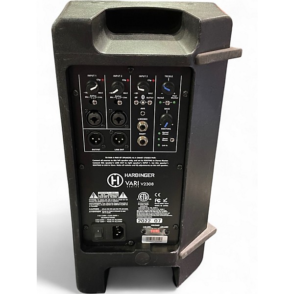 Used Harbinger VARI V2308 Powered Speaker