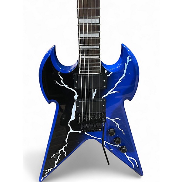 Used Firefly WARHAMMER LIGHTNING GRAPHIC Solid Body Electric Guitar