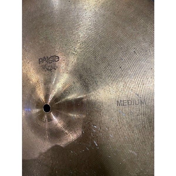Used Paiste 18in 404 Medium Cymbal