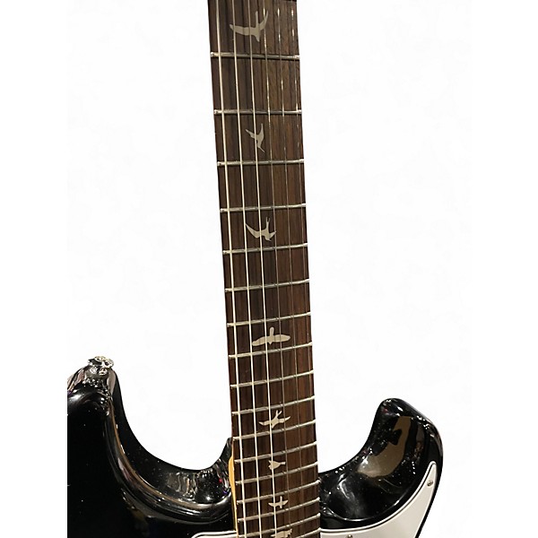 Used PRS SE Silver Sky Black Solid Body Electric Guitar