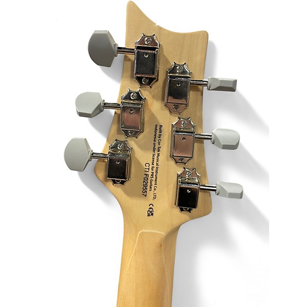 Used PRS SE Silver Sky Black Solid Body Electric Guitar