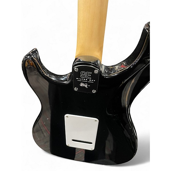 Used PRS SE Silver Sky Black Solid Body Electric Guitar