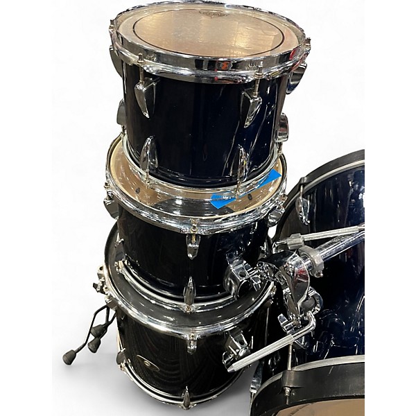 Used TAMA 4 Piece Imperialstar Blue Drum Kit