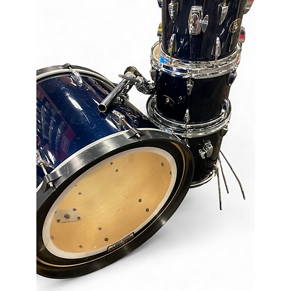 Used TAMA 4 Piece Imperialstar Blue Drum Kit