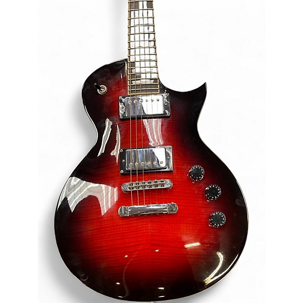 Used ESP LTD EC256 Trans Red Solid Body Electric Guitar