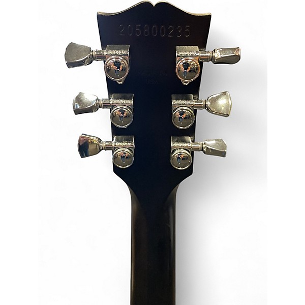 Used Gibson Les Paul Traditional Pro V Black Solid Body Electric Guitar