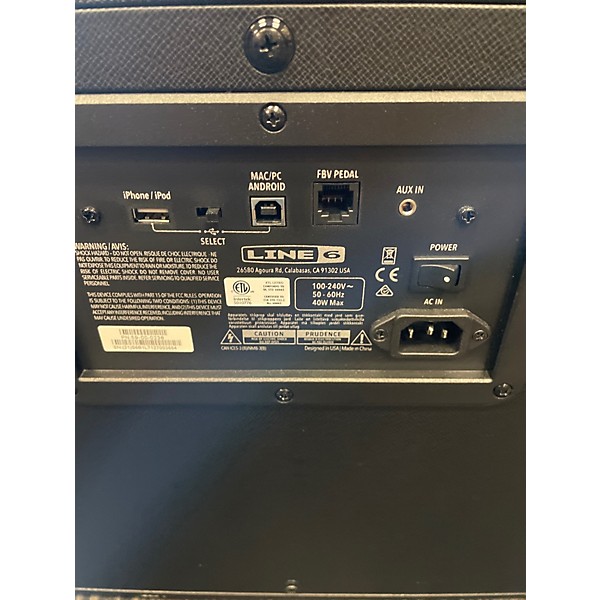 Used Line 6 Spider V 30 1x8 Guitar Combo Amp