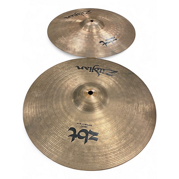 Used Zildjian 14in ZBT Rock Hi Hat Pair Cymbal