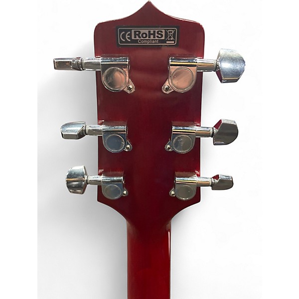 Used Takamine GD30CE Candy Apple Red Acoustic Electric Guitar