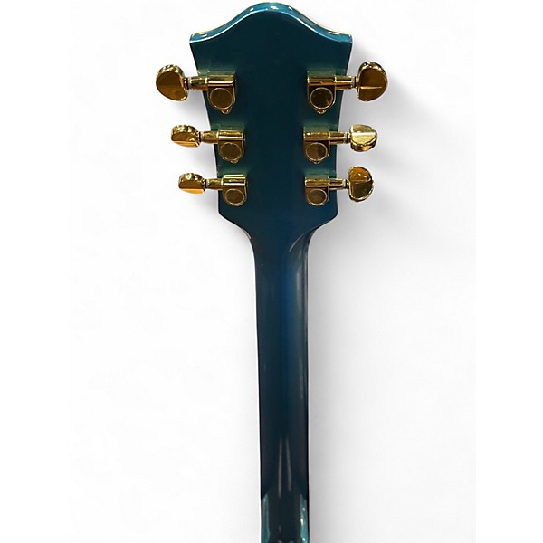 Used Gretsch Guitars Streamliner Cat Eye Center Block Riviera Blue Hollow Body Electric Guitar