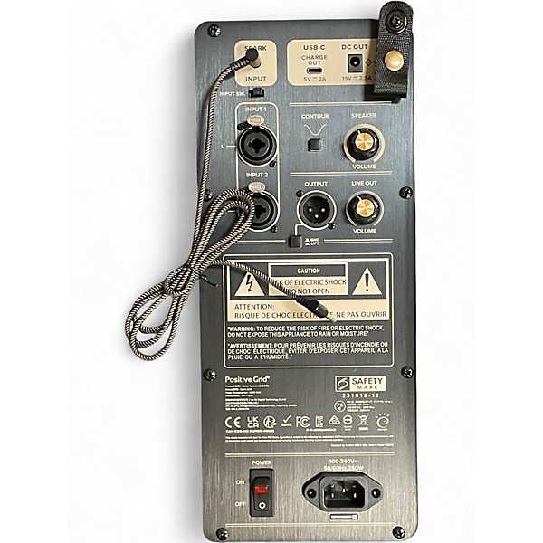 Used Positive Grid Spark 40 Bundle Solid State Guitar Amp Head